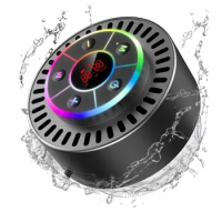 Portable Bathroom Mini Bluetooth Speaker Outdoor Waterproof Subwoofer with RGB Light MP3 Music Player Caixa De Som Bluetooth