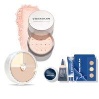 【KRYOLAN 歌劇魅影】底妝橡皮擦定妝組(光影塑形三效粉霜+輕柔透明蜜粉)