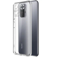 Ultra Thin Silicone Case On For Xiaomi Redmi Note 10 Pro Clear Soft Case For Redmi Note 10S Note10 4G 5G Cover Camera Protection