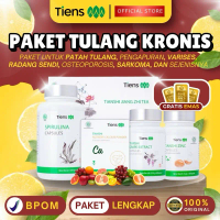[ Paket Tulang Kronis ] Tiens TCM Fitopharmacy Jiang Zhi Tea + Grape Extract + Spirulina + Calcium P