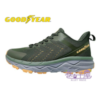 GOODYEAR 固特異 男鞋 放肆酷跑 舒適寬楦 緩震 運動鞋 越野慢跑鞋 [GAMR33855] 綠【巷子屋】