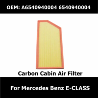 Air Filter For Mercedes Benz E-CLASS E200 d E220 d S350 S400 Car Accessories Activated Carbon Cabin Filter Air Filter 6540940004