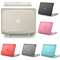 For Macbook Pro 14 Case M2 Air 15 2023 Stand Cover 12 Laptop Case For MacBook Pro 16 Case 2022 funda For Macbook Air 13 M1 Case