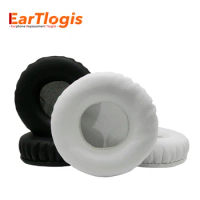 EarTlogis Replacement Ear Pads for Logitech H390 H600 H609 H760 H-390 Wireless Headset Parts Earmuff Cover Cushion Cups pillow