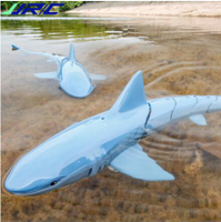 遙控鯊魚鱷魚兒童玩具船可下水網紅鯊魚玩具電動仿真男孩動物假魚 全館免運