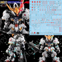 for MGSD Master Grade SD Barbatos 1PCs Water Slide Pre-Cut UV Light-Reactive Decal Mobile Suit ASW-G-08 IRON-BLOODED ORPHANS IBO