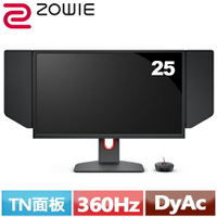 【跨店20%回饋 再折$50】 ZOWIE 25型 TN 360Hz DyAc 專業電竸螢幕 XL2566K