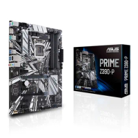 New ASUS Prime Z390-P LGA1151 ATX Motherboard for Cryptocurrency Mining(BTC) with Above 4G Decoding, 6xPCIe