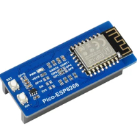 Pico-ESP8266,ESP8266 WiFi Module For Raspberry Pi Pico, Supports TCP/UDP Protocol