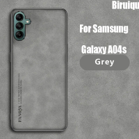 เคสกันกระแทก, หนังแกะ, ฝาหลังแบบบาง, สำหรับ Samsung Galaxy A04 A04s, SophiaLong