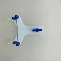 klem buret tunggal aluminium single burette clamp alat laboratorium
