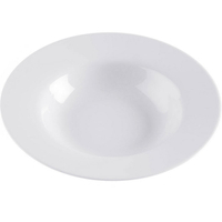 《VERSA》白瓷深餐盤(23cm) | 餐具 器皿 盤子
