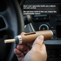Car Ashtray In-car smoker portable anti-ash cigarette holder portable MIni car ashtray Portable Ashtray for Car
