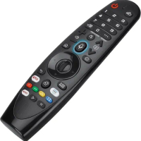 Voice Magic Remote AKB75855501 for Smart TV Magic Remote Replacement AN-MR20GA MR19BA MR18BA MR650A, with Pointer Function