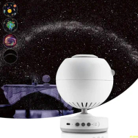 POCOCO Star Projector,Galaxy Lite Home Planetarium Galaxy Projector with Real Starry Skylight Presen