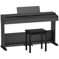 【ROLAND 樂蘭】Digital Piano滑蓋式數位鋼琴 / 黑色款 / 公司貨保固(RP107)