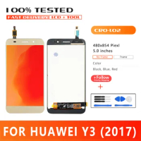 5.0 inch Premium Quality LCD For Huawei Y3 2017 LCD Display Touch Screen Assembly Repair CRO-U00 CRO-L02 CRO-L22 LCD lcd