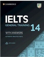 ★IELTS 14 General Training Student\'s Book with Answers with Audio 1/e Cambridge  Cambridge