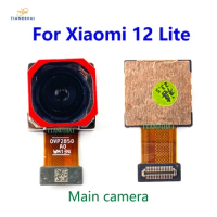 Rear Back Camera For Xiaomi 12 Lite Big Main Back View Wide Camera Module Flex Cable Replacement Parts 12Lite