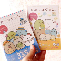 335Pcs/Set San Sumikko Gurashi Cute animal Stickers PlannerScrapbooking Diary Decals Sticker School student stationery kids gift