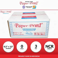 Paperpryns Kertas Continuous Form 3PLY NCR Folio 9,5" x 13"