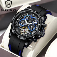 LIGE Automatic Mechanical Mens Watches Top Brand Luxury Waterproof Watch Men Fashion Classic Tourbillon Wrist Watch Reloj Hombre