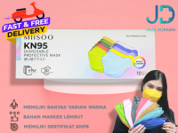 MASKER Miisoo EVO KN95 Colorfull Version 10pcs/Box (Warna beda-beda)