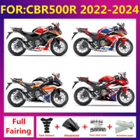 Motorcycle ABS Injection mold Fairings Kit fit For CBR500R CBR 500R CBR500 R 2022 2023 2024 full fairing kit Bodywork Set zxmt