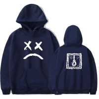 เสื้อฮู้ดผ้าฝ้าย, RAP Lil Peep, สำหรับผู้ชายและผู้หญิง, เสื้อสเวตเตอร์มีฮู้ด Unisex, สไตล์สตรีทฮิปฮอ