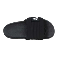 【NIKE 耐吉】OFFCOURT ADJUST SLIDE 男可調式運動拖鞋-海邊 黑白(DQ9624-001)