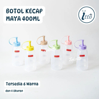 Botol Kecap Maya 400ml Plastik Viola