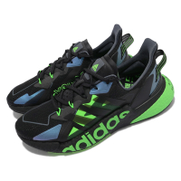 adidas 慢跑鞋 X9000L4 運動 男鞋 愛迪達 輕量 透氣 舒適 避震 路跑 黑 綠 GY3071