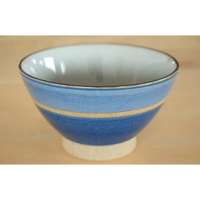 日本製 日式餐具 雙色茶碗 藍色 飯碗 湯碗 拉麵碗 陶瓷碗 碗盤 有田燒 - 雙色茶碗 藍色 飯碗 湯碗 拉麵碗 陶瓷碗 碗盤 有田燒