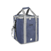 【IBILI】Dalvik肩背保冷袋 灰藍30L(保溫袋 保冰袋 野餐包 野餐袋 便當袋)