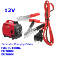 12V Car Generator Charging Cable DC 12V V-Type Plug With Clip For Honda PN 32660-894-BCX12H