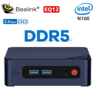 Beelink EQ12 Intel 12th N100 Mini PC 8GB DDR5 16GB 500GB Support Type C Desktop Computer VS Mini S12 Pro N100 EQ12 Pro N305