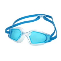 【SPEEDO】HYDROPULSE 成人運動泳鏡-游泳 訓練 戲水 抗UV 透明水藍(SD812268D647)