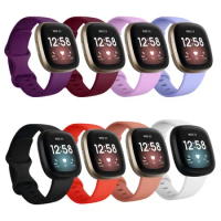 Silicone Band Strap For Fitbit Versa 3 4 Lite Smart Watch Replacement Bracelet WatchBand Wristband For Fitbit Sense 2 Correa