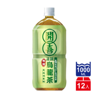 開喜凍頂烏龍茶-無糖(1000mlx12入)