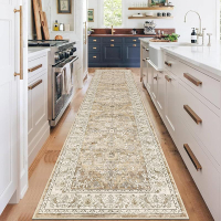 UArtlines 2 x 6 Boho Hallway Runner Rug Vintage Farmhouse Non Slip Soft Washable Accent Runner Carpe