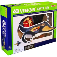 4d Vision Manta Ray Anatomy Model Unisex Animals