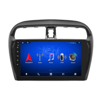 Android Car Radio Stereo 9 inch GPS Navigation For Mitsubishi MIRAGE 2012 Car Multimedia Player with Carplay