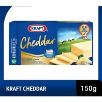 Kraft Keju cheddar 160gr Cheddar 160gr PAKINGBUBLEWRAP