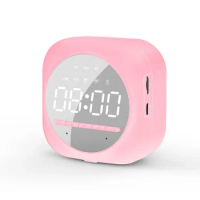 Bluetooth Audio Clock Outdoor Sports Multimedia Speaker Alarm Clock Gift Wireless Portable Bluetooth Speaker Portable