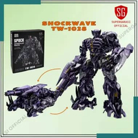 Mainan robot deformation ShockWave Spock Interstellar Baiwei TW-1028 Decepticon