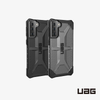 強強滾p-【UAG】Galaxy S21+ 耐衝擊保護殼-透色款 (美國軍規 防摔殼 手機殼)
