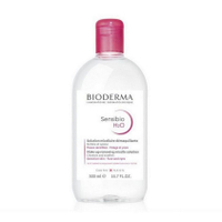 Bioderma Sensibio H2O 500 ml+ Sebium H2O 500 ml ไบโอเดอร์มา สูตรสีชมพูสำหรับผิวแพ้ ระคายง่าย สูตรสีเ