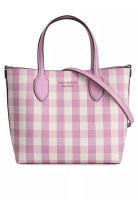 kate spade new york Bleecker Gingham Medium Crossbody Tote Bag (cv)