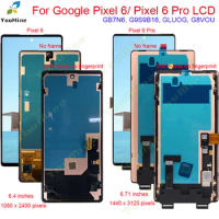 For Google Pixel 6 6 pro LCD Display Touch Screen Digitizer GB7N6 G9S9B16 GLUOG G8VOU For Google Pixel6 pixel 6pro display