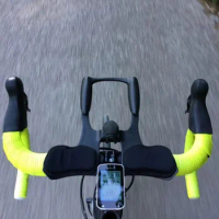Carbon Fiber Road Bicycle Rest TT Handlebar Clip on Aero Bars Handlebar Extension Triathlon Time Trial Cycling Parts